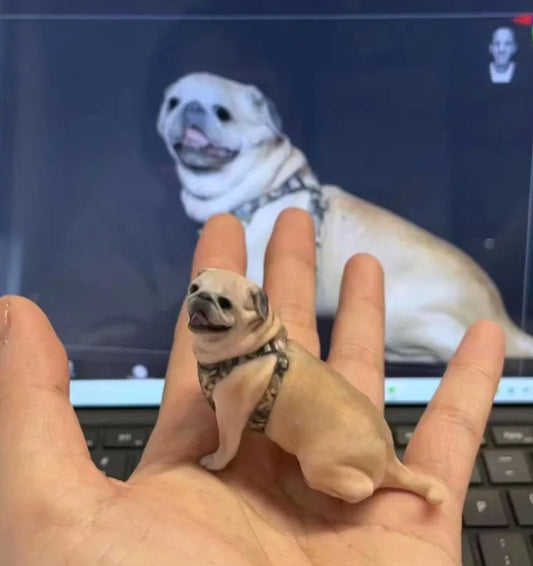 Xpopart Custom 3D Print Your Pet from photo, Personalized dog cat Figurines, 3D print pets statue, pets Sculpture from photo, pet souvenir gifts
