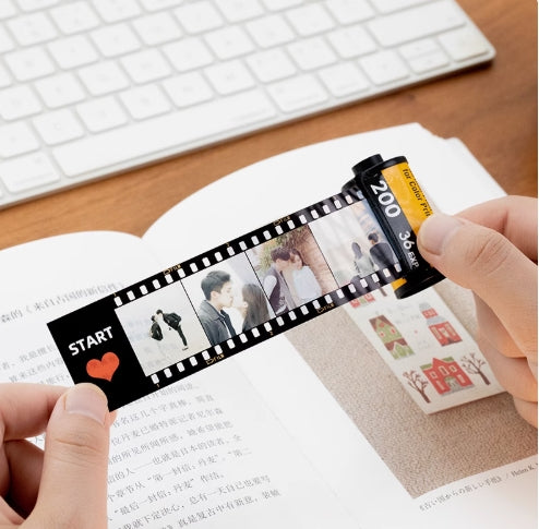 Xpopart DIY Custom Creative Photo Memory Film roll Album