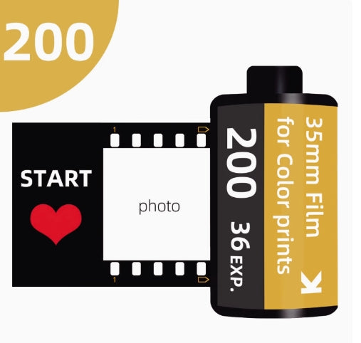 Xpopart DIY Custom Creative Photo Memory Film roll Album