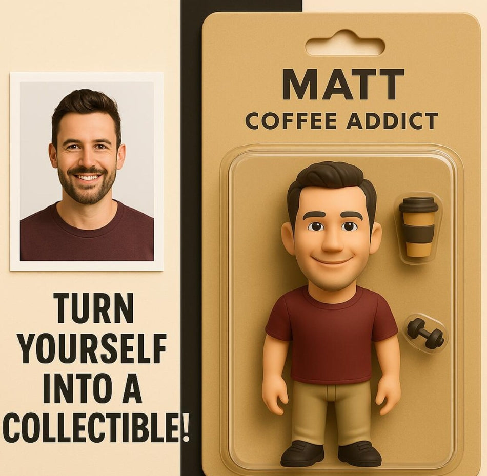 XpopArtCraft Custom Couple Action Portrait from photo/Toy Box Portrait