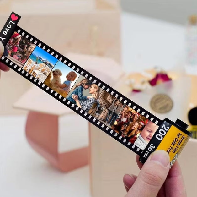 Xpopart DIY Custom Creative Photo Memory Film roll Album