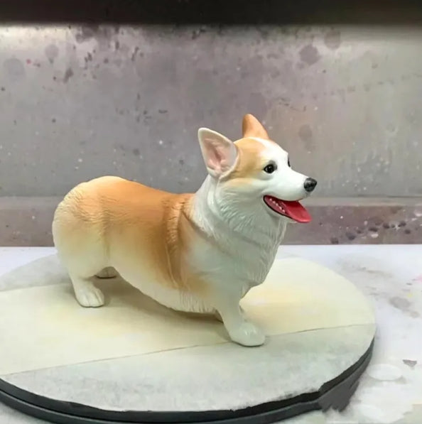Xpopart Custom 3D Print Your Pet from photo, Personalized dog cat Figurines, 3D print pets statue, pets Sculpture from photo, pet souvenir gifts