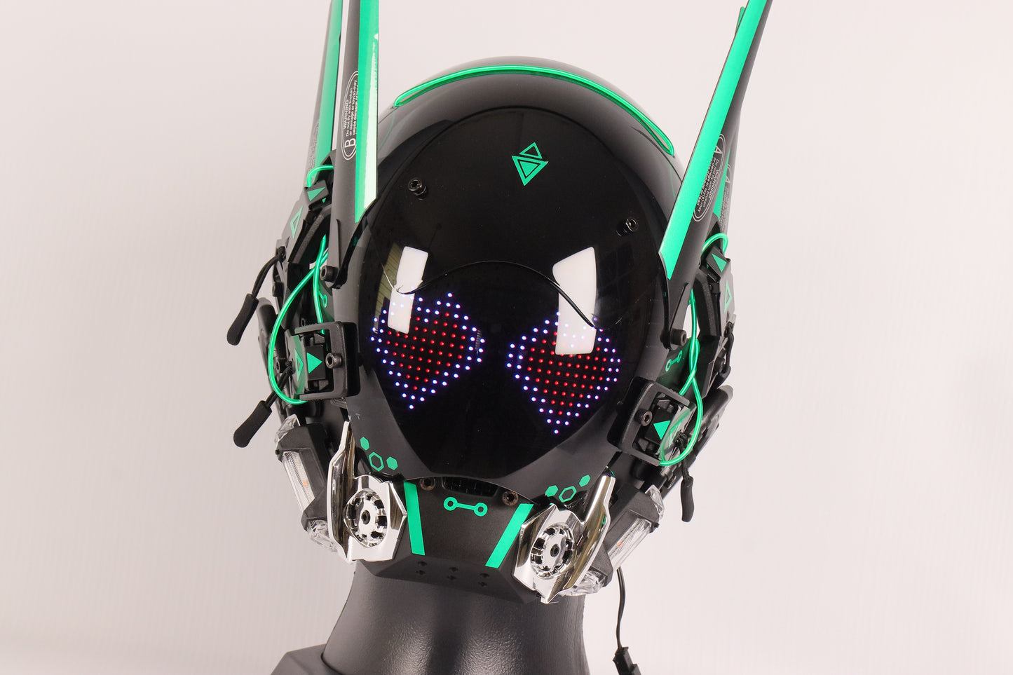XpopArtCraft Bluetooth LED screen Rave Mask