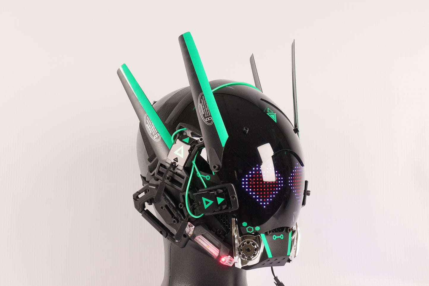 XpopArtCraft Bluetooth LED screen Rave Mask