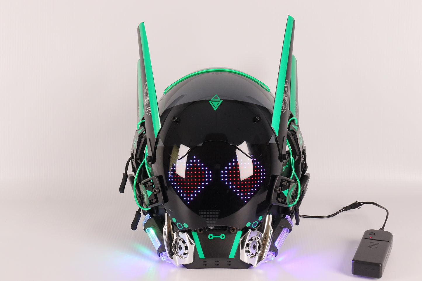 XpopArtCraft Bluetooth LED screen Rave Mask
