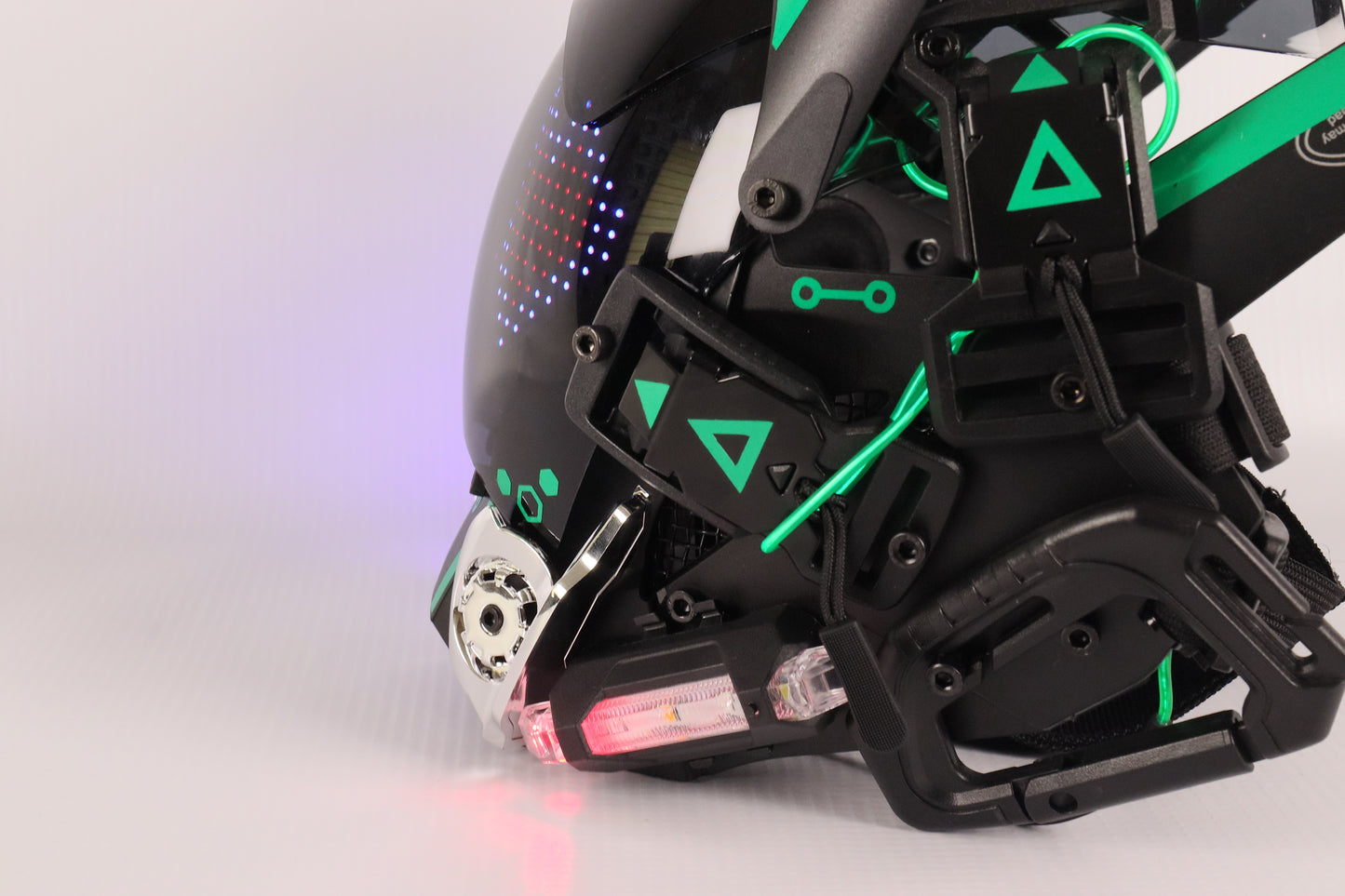 XpopArtCraft Bluetooth LED screen Rave Mask