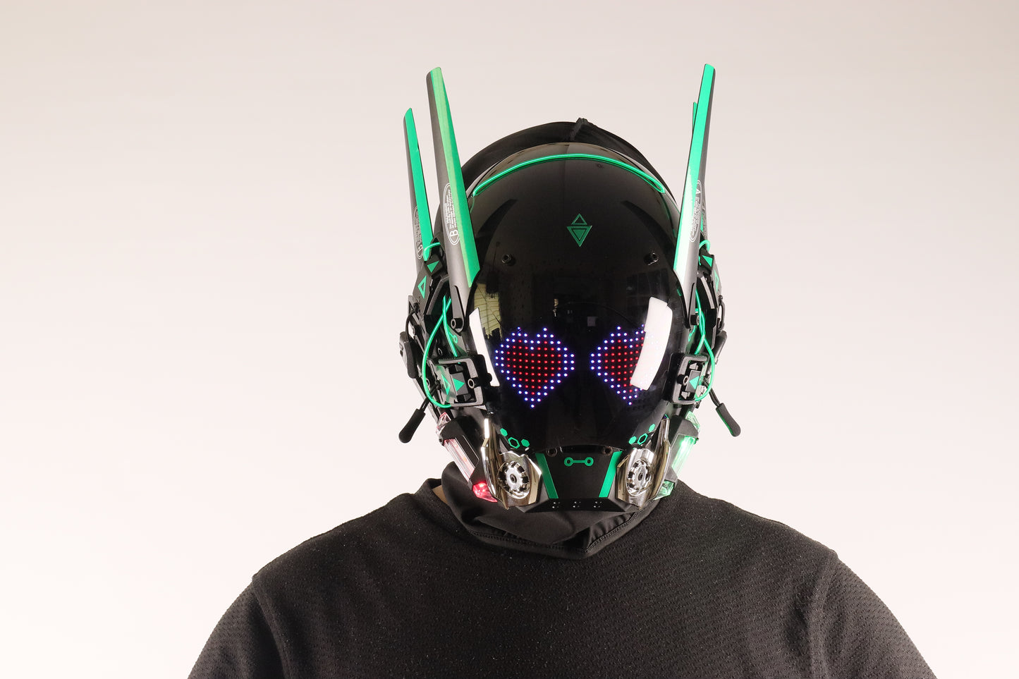 XpopArtCraft Bluetooth LED screen Rave Mask