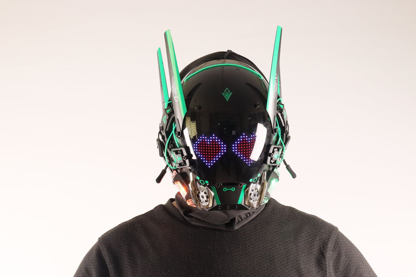 XpopArtCraft Bluetooth LED screen Rave Mask