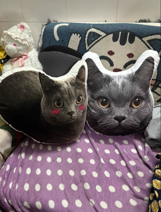 XpopArtCraft Custom 16in 3D pet Photo Pillow