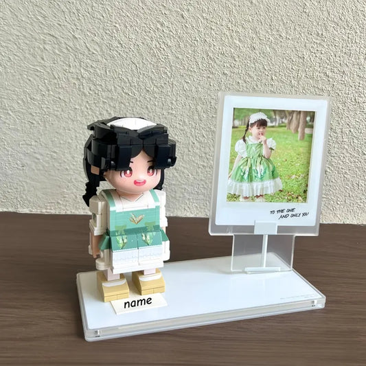Xpopartcraft Custom Brick Mini figures for HER/HIM, 1 person