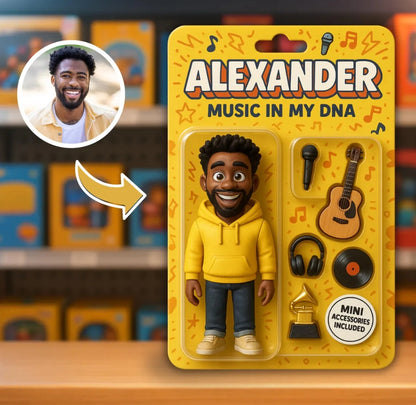 XpopArtCraft 3D Cartoon Portrait, Make an 3D print Action Figure from photo