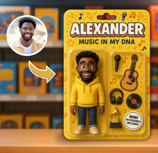 XpopArtCraft 3D Cartoon Portrait, Make an 3D print Action Figure from photo