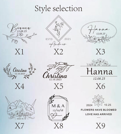 Personalized handmade bridesmaids airbag brush