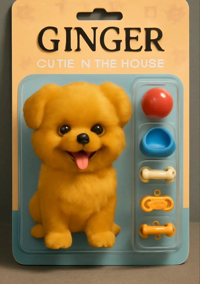 XpopArtCraft 3D printed Pet action figure from photo
