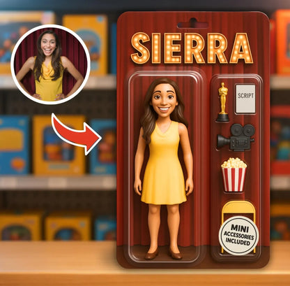 XpopArtCraft 3D Cartoon Portrait, Make an 3D print Action Figure from photo