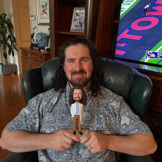 XpopartCraft Cutom 7in man bobblehead for husband