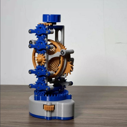 Xpopart 3D Printed Wind Wheel with Dual-Axis Tourbillon