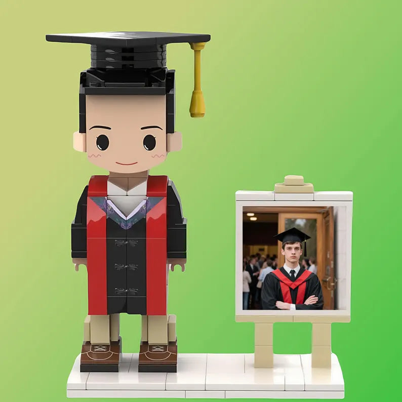 Xpopartcraft Custom Brick Mini figures for HER/HIM, 1 person