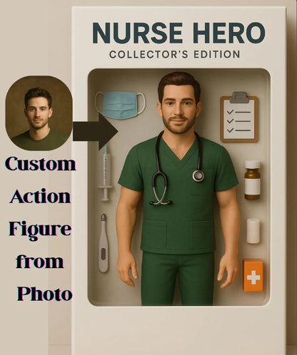 XpopArtCraft  Custom Action Figure digital art/3D printed real action figure