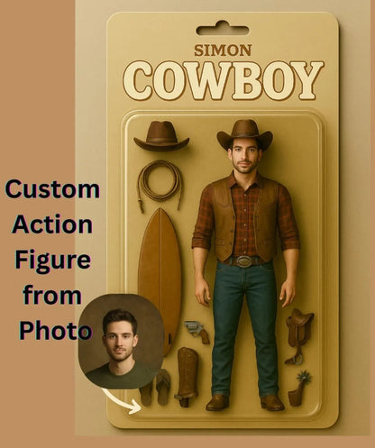 XpopArtCraft  Custom Action Figure digital art/3D printed real action figure