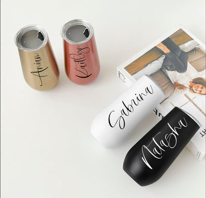 Xpopart Personalized stainless steel Champagne Tumbler