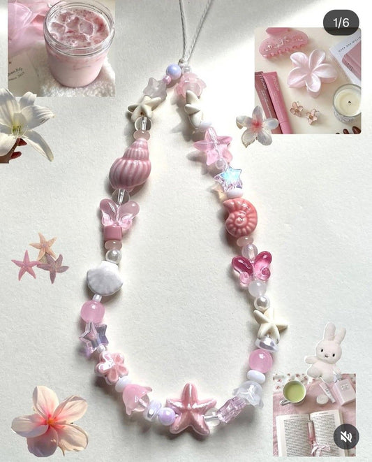DIY Beaded Phone Charm / Bracelet