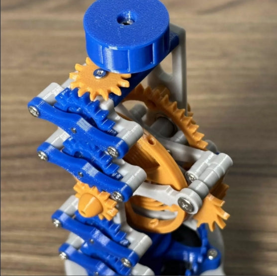 Xpopart 3D Printed Wind Wheel with Dual-Axis Tourbillon