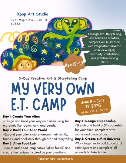 My Very Own E.T. | June 8- June 12