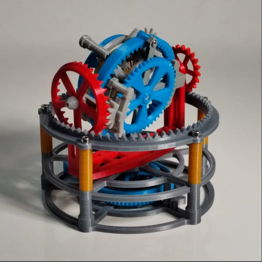 Xpopart 3D Printed Tri-Axis Spherical Tourbillon Model