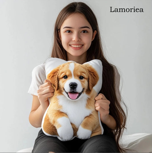 XpopArtCraft Custom 16in 3D pet Photo Pillow