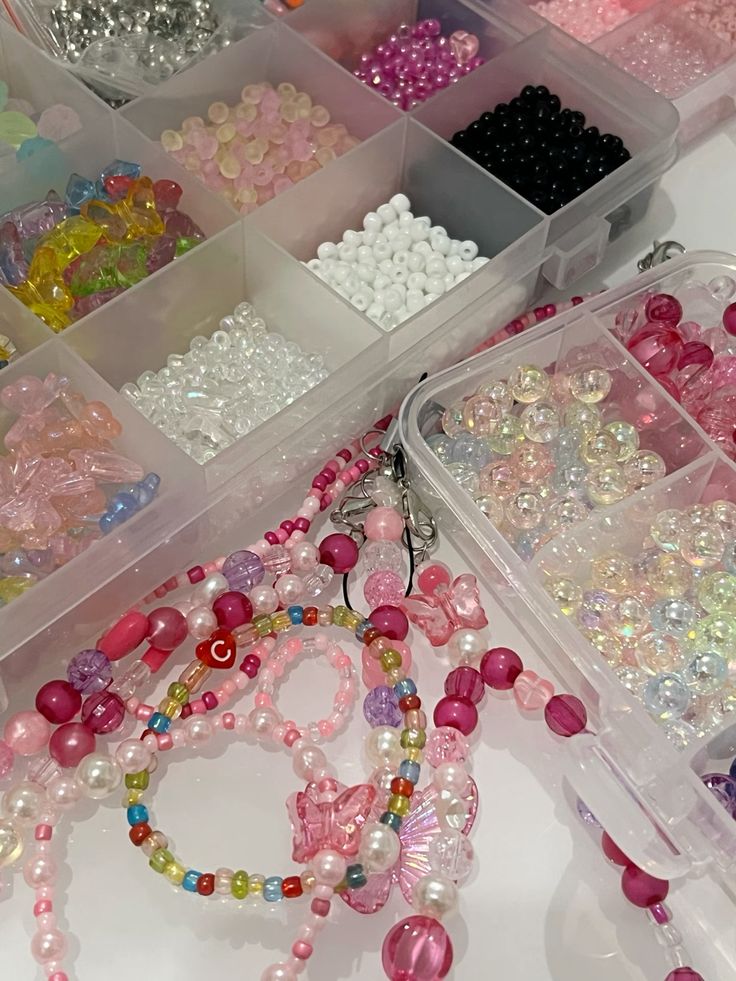 DIY Beaded Phone Charm / Bracelet