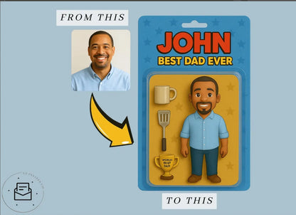 XpopArtCraft 3D print Real action figure from your photo