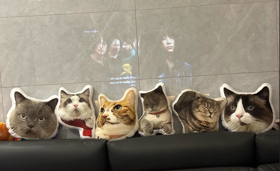 XpopArtCraft Custom 16in 3D pet Photo Pillow