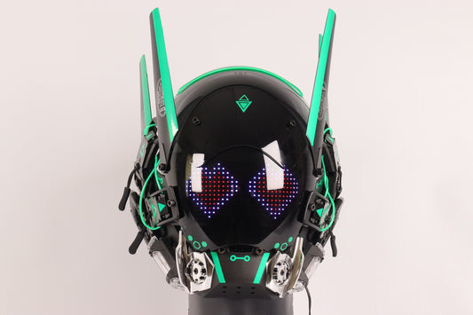 XpopArtCraft Bluetooth LED screen Rave Mask