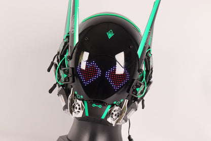 XpopArtCraft Bluetooth LED screen Rave Mask