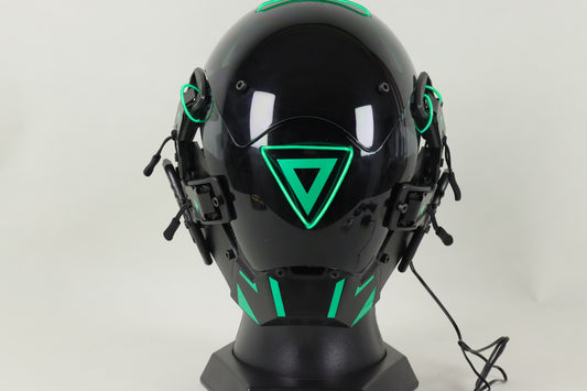 XpopArtCraft Techwear CyberPunk mask costome