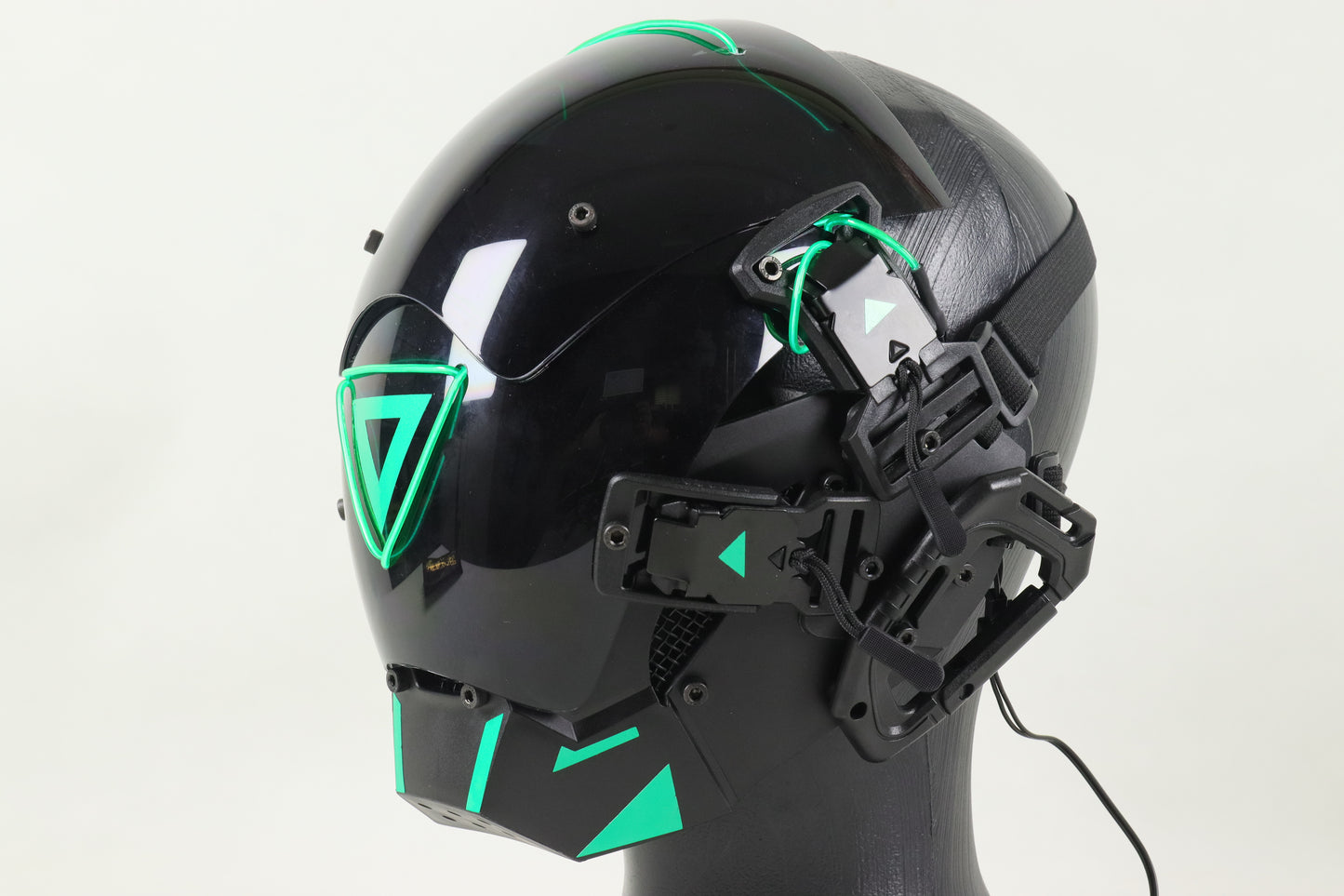 XpopArtCraft Techwear CyberPunk mask costome
