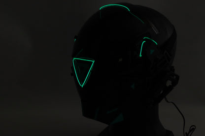 XpopArtCraft Techwear CyberPunk mask costome
