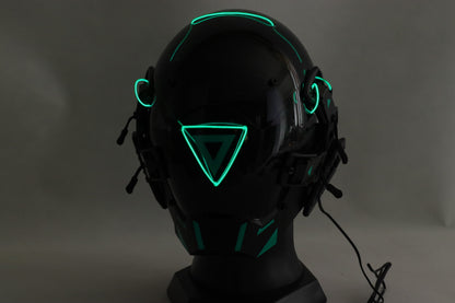 XpopArtCraft Techwear CyberPunk mask costome