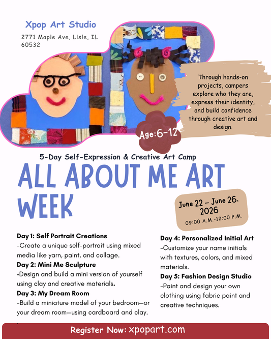 All About Me Art | June 22- June 26
