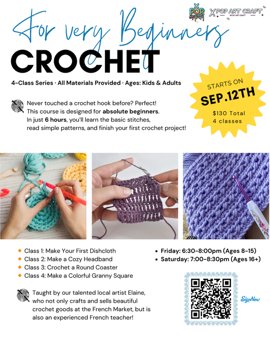 Crochet for Very Beginners