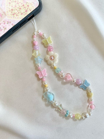DIY Beaded Phone Charm / Bracelet